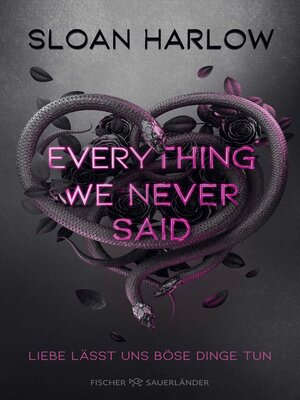 cover image of Everything We Never Said